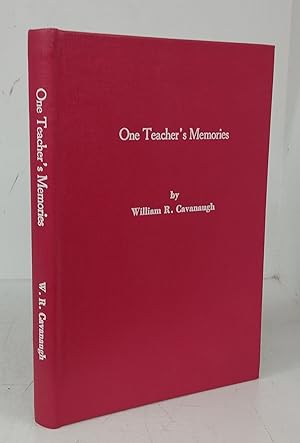 Bild des Verkufers fr One Teacher's Memories zum Verkauf von Attic Books (ABAC, ILAB)