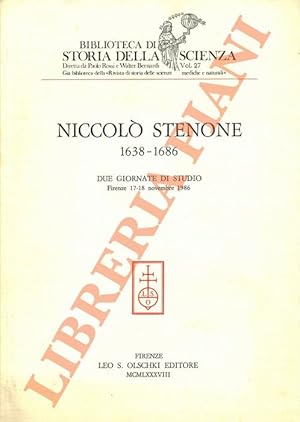 Niccolò Stenone (1638-1686). Due giornate di studio (Firenze, 17-18 novembre 1986).