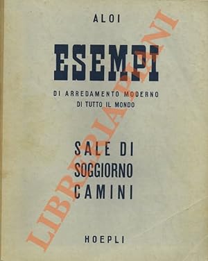 Esempi di arredamento moderno di tutto il mondo. Sale di soggiorno. Camini.