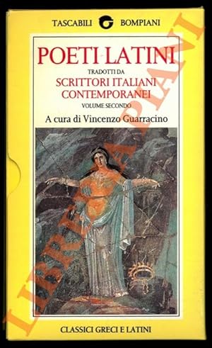 Bild des Verkufers fr Poeti latini. Tradotti da scrittori italiani contemporanei. zum Verkauf von Libreria Piani