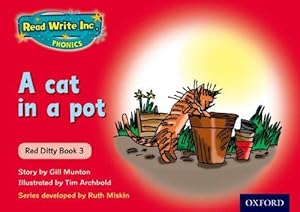 Image du vendeur pour Read Write Inc. Phonics: Red Ditty Book 3 A Cat in a Pot mis en vente par WeBuyBooks