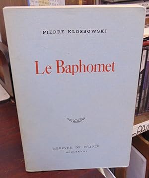 Seller image for Le Baphomet for sale by Atlantic Bookshop