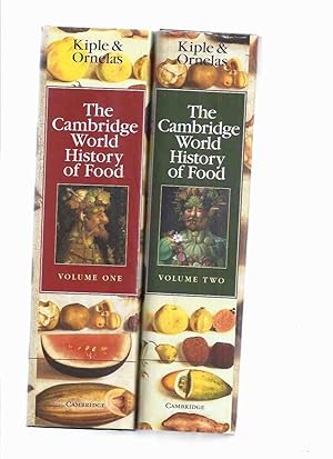 Seller image for TWO BOOKS: The Cambridge World History of Food -Volume 1 & 2 / Cambridge University Press (includes a FOOD dictionary ) for sale by Leonard Shoup