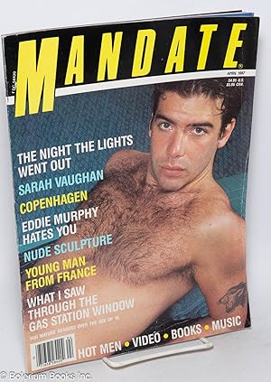 Imagen del vendedor de Mandate: the national magazine of entertainment & eros; vol. 13, #4, April 1987 a la venta por Bolerium Books Inc.