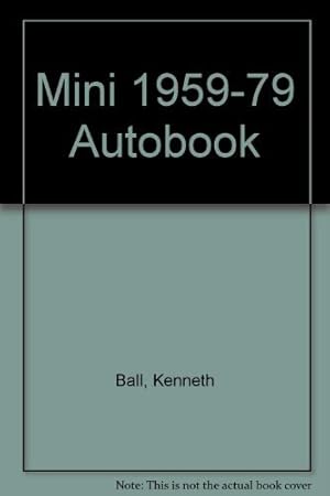 Bild des Verkufers fr Mini 1959-79 Autobook zum Verkauf von WeBuyBooks