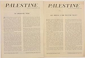 Palestine [two issues]