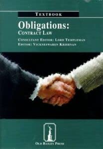 Immagine del venditore per Textbook (Obligations: Contract Law) venduto da WeBuyBooks