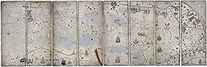 Catalan World Atlas of 1375 - Atlas Catalan de 1375 de Abraham Cresques - Mapamundi. Der katalani...