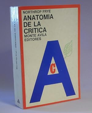 Seller image for ANATOMIA DE LA CRITICA. Cuatro ensayos. for sale by Laila Books