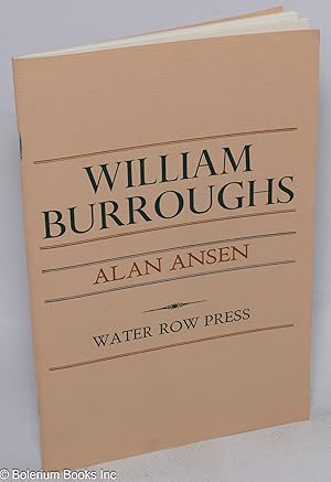 Seller image for William Burroughs for sale by Bolerium Books Inc.