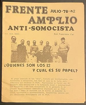 Frente Amplio Anti-Somocista. No. 2 (July 1978)