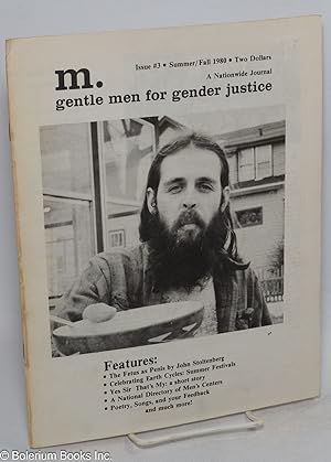 Seller image for M.: Gentle Men For Gender Justice; Issue #3, Summer/Fall 1980: The Fetus as Penis for sale by Bolerium Books Inc.