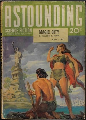 Image du vendeur pour ASTOUNDING Science Fiction: February, Feb. 1941 ("Sixth Column" - Vt. "The Day After Tomorrow") mis en vente par Books from the Crypt