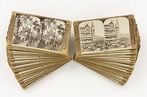 A collection of 60 stereographs published by the photographer, George Rose, Melbourne