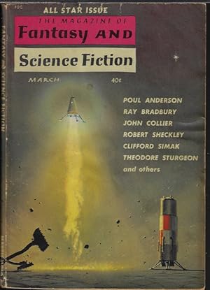 Seller image for The Magazine of FANTASY AND SCIENCE FICTION (F&SF): March, Mar. 1960 ("All the Traps of Earth") for sale by Books from the Crypt