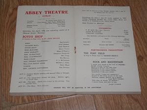 Seller image for Abbey Theatre: The Jailbird 19/1/1942 for sale by Dublin Bookbrowsers