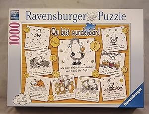 Sheepworld - Du bist wunderbar [1000 Teile Puzzle]. Achtung: Nicht geeignet für Kinder unter 3 Ja...