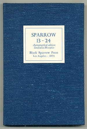 Imagen del vendedor de Sparrow 13 - 24 a la venta por Between the Covers-Rare Books, Inc. ABAA