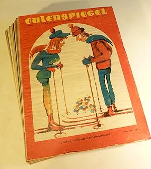 Bild des Verkufers fr Eulenspiegel - Zeitschrift fr Satire und Humor, kpl. 20. bzw. 28. Jahrgang. zum Verkauf von Kunze, Gernot, Versandantiquariat