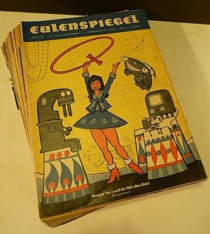 Eulenspiegel - Zeitschrift für Satire und Humor, fast kpl. 10. bzw. 18. Jahrgang [es fehlt die # ...