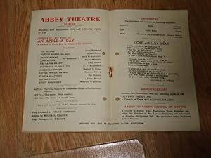 Seller image for Abbey Theatre: The Fort Field A Play in Three Acts 13/4/1942 for sale by Dublin Bookbrowsers