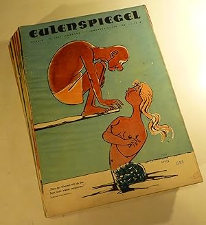 Eulenspiegel - Zeitschrift für Satire und Humor, kpl. 12. bzw. 20. Jahrgang.