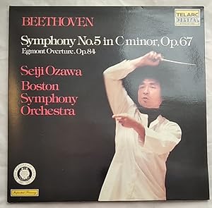 Imagen del vendedor de Beethoven: Symphony No. 5 in C minor, Op. 67 / Egmont Overture, Op. 84 [Vinyl]. a la venta por KULTur-Antiquariat