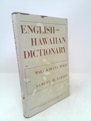 Seller image for English-Hawaiian Dictionary for sale by ThriftBooksVintage