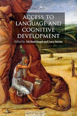 Imagen del vendedor de Access to Language and Cognitive Development a la venta por AHA-BUCH GmbH