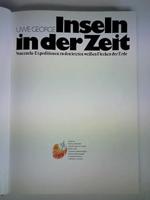 Inseln in der Zeit. Venezuela-Expeditionen zu den letzten weißen Flecken der Erde