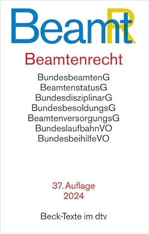 Bild des Verkufers fr Beamtenrecht : Rechtsstand: 1. Januar 2024 zum Verkauf von AHA-BUCH GmbH