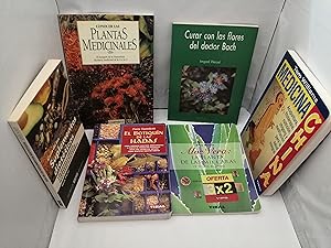 Imagen del vendedor de PACK 6 Libros Medicina Natural y Terapias Alternativas: Conocer las plantas medicinales / Curar con las flores del doctor Bach / Medicina China / loe Vera, la planta de las mil caras / Gua de los Suplementos Dietticos a la venta por Libros Angulo