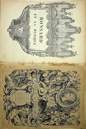 La Revue Musicale. Ronsard et la Musique. Numéro spécial de la Revue Musicale, 1er Mai 1924. Avec...