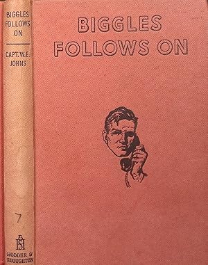 Image du vendeur pour Biggles Follows On mis en vente par Barter Books Ltd