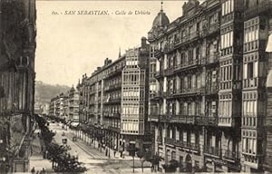 Ansichtskarte / Postkarte Donostia San Sebastian Baskenland, Calle de Urbieta