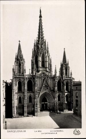 Ansichtskarte / Postkarte Barcelona Katalonien Spanien, Kathedrale