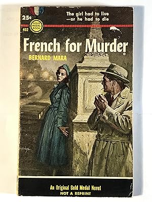 Bild des Verkufers fr French for Murder (Gold Medal 402) zum Verkauf von Dackron Books