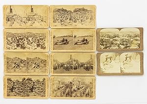 A collection of eight stereographs published by Underwood and Underwood, New York; all photograph...