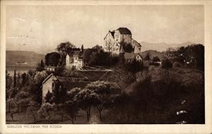 Ansichtskarte / Postkarte Möriken Wildegg Kanton Aargau, Schloss von Süden