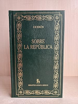 Imagen del vendedor de Sobre la Repblica a la venta por Bibliomania