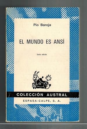 Imagen del vendedor de Mundo es ans, El. Coleccin Austral, N. 331. a la venta por La Librera, Iberoamerikan. Buchhandlung
