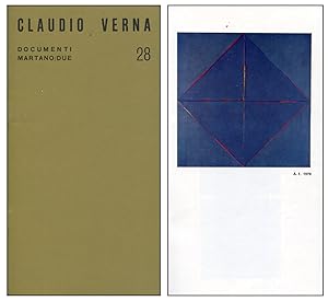 Bild des Verkufers fr Claudio Verna. Galleria Martano/Due 1970 zum Verkauf von Studio Bibliografico Marini