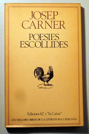 Imagen del vendedor de POESIES ESCOLLIDES - Barcelona 1979 a la venta por Llibres del Mirall