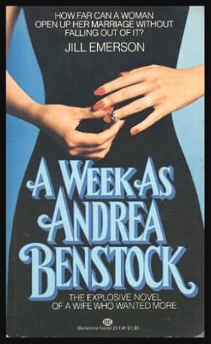 Imagen del vendedor de A WEEK AS ANDREA BENSTOCK a la venta por W. Fraser Sandercombe