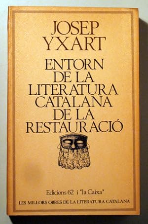 Imagen del vendedor de ENTORN DE LA LITERATURA CATALANA DE LA RESTAURACI - Barcelona 1980 a la venta por Llibres del Mirall