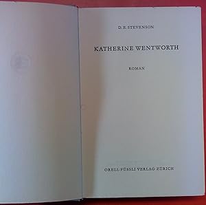 Imagen del vendedor de Katherine Wentworth a la venta por biblion2