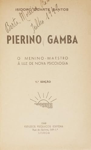 Imagen del vendedor de PIERINO GAMBA. a la venta por Livraria Castro e Silva