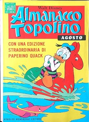 Immagine del venditore per Almanacco Topolino n. 8/agosto 1969 venduto da Librodifaccia