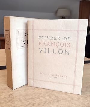 Oeuvres de François Villon