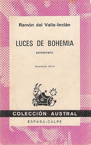 Immagine del venditore per LUCES DE BOHEMIA. ESPERPENTO venduto da Librera Vobiscum